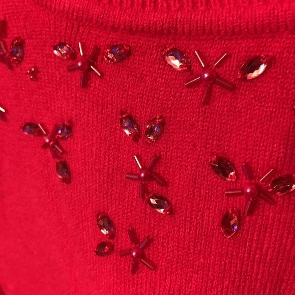 NWOT Basic Editions Sparkly Sweater size Large - Picture 3 of 7